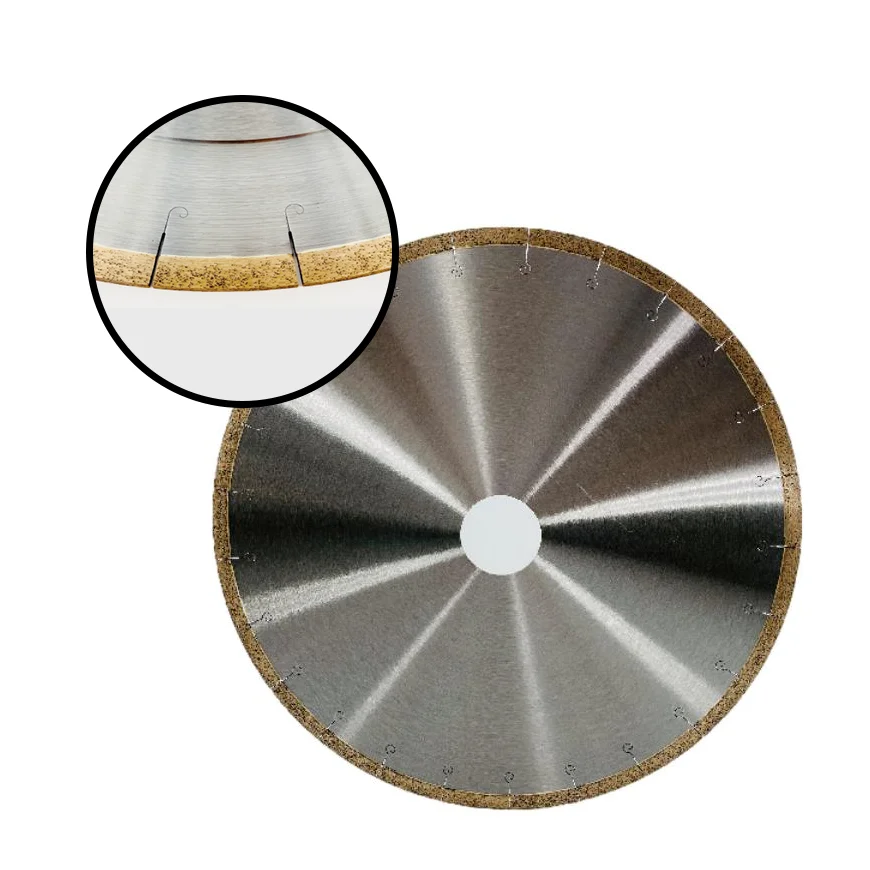 OEM High-End Circular Turbo Saw Blade Diamond Cutting Disk Nitride Finish Carbide High Quality Industrial Granite Slate Cutting