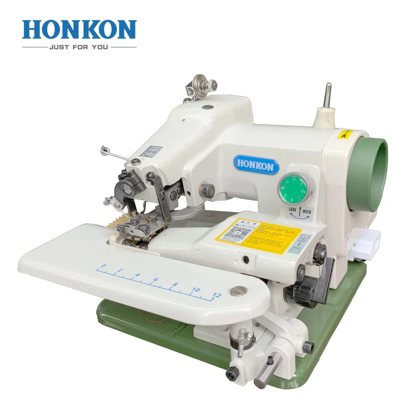 HK-500 Desk-top Blind Stitch Machine Single Thread Chain Stitch Mini Motor