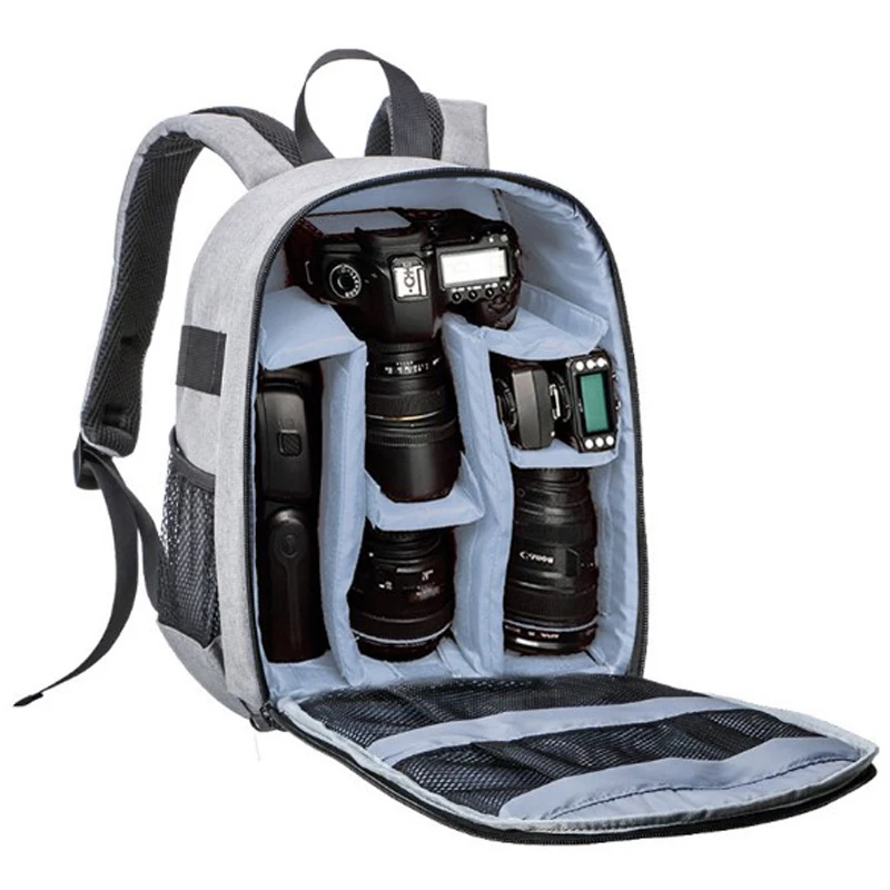 DSLR Backpack With Charge Headphone Jack Video Digital Camera Bag Outdoor waterproof travel backpack