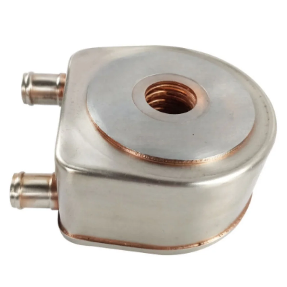 High Quality Stainless Steel Oil Cooler Engine Cooling System For Nissan For Volvo F12 FH12 FH16 FL10 20412972