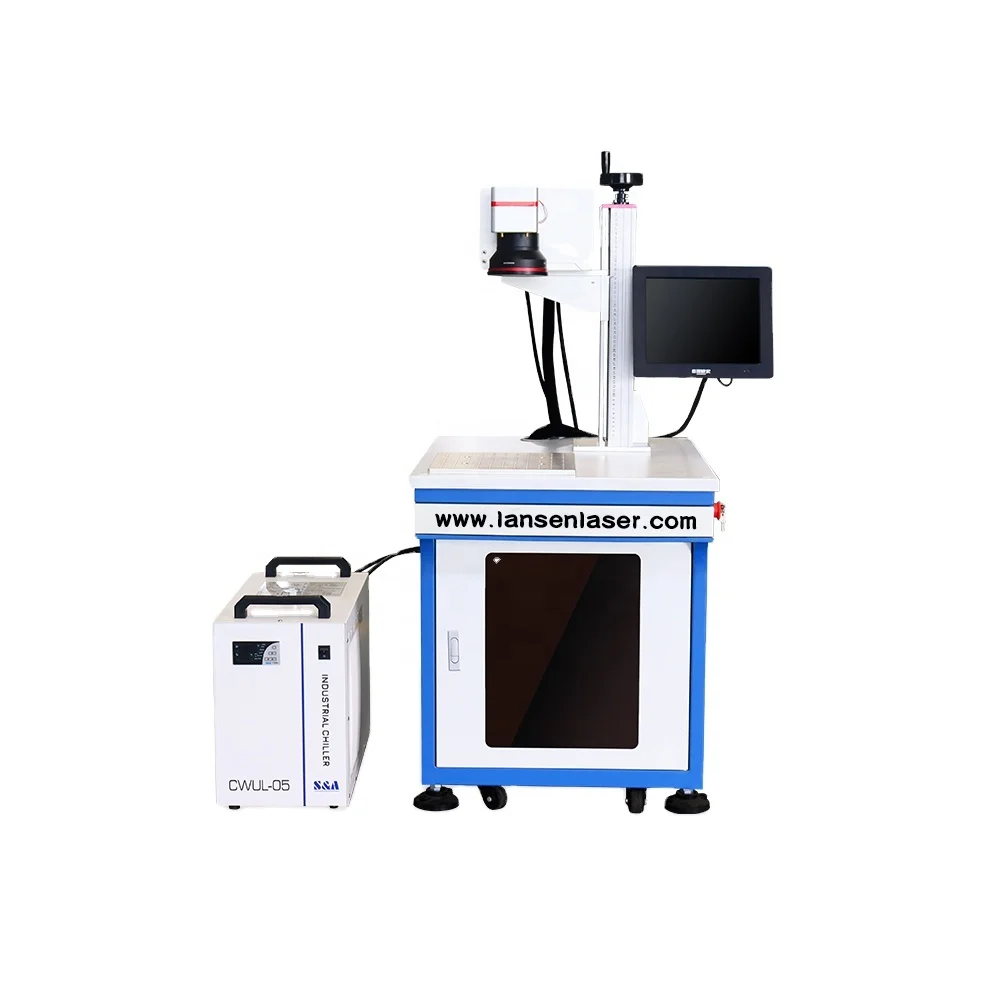 3W 5W 10W low price plastic acrylic metal gold engraving mark Desktop uv laser marking machine for glass wood printer equipment