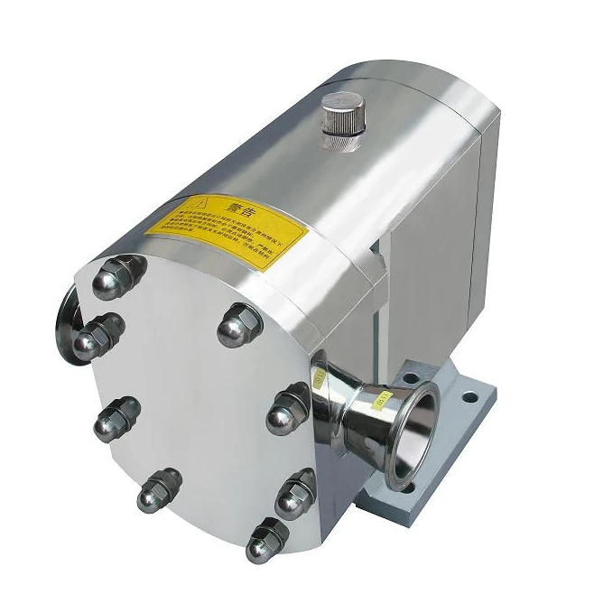 
BOAO Hygienic Rotor Pump Head(without motor) Water Pump for High Viscosity Fluid transferring 