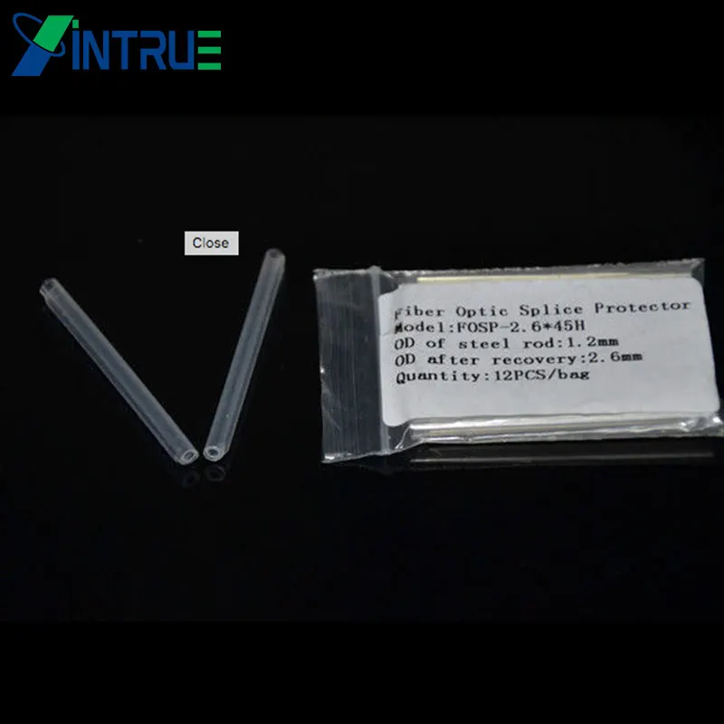 
 Термоусадочная Втулка из оптического волокна со стальным стержнем для телекоммуникации, диаметр 3,0 мм, длина 40/45/50/60 мм  