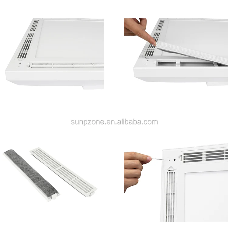 office nano silver led panel light surface install air circulating panel light manufacturer hepa air purifier buses
