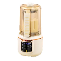 Professional 1.5L Glass Jar Smart LED Touch Screen Smoothie Soy Milk Multi-function Cooking Blender