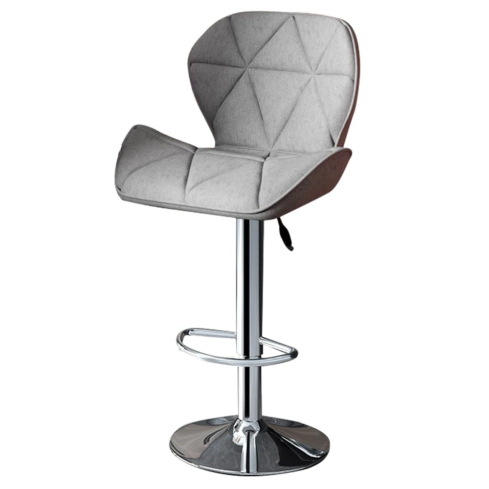 Modern Bar Furniture Pink Leather Swivel Bar Stool Tops Modern Bar Stool for Kitchen