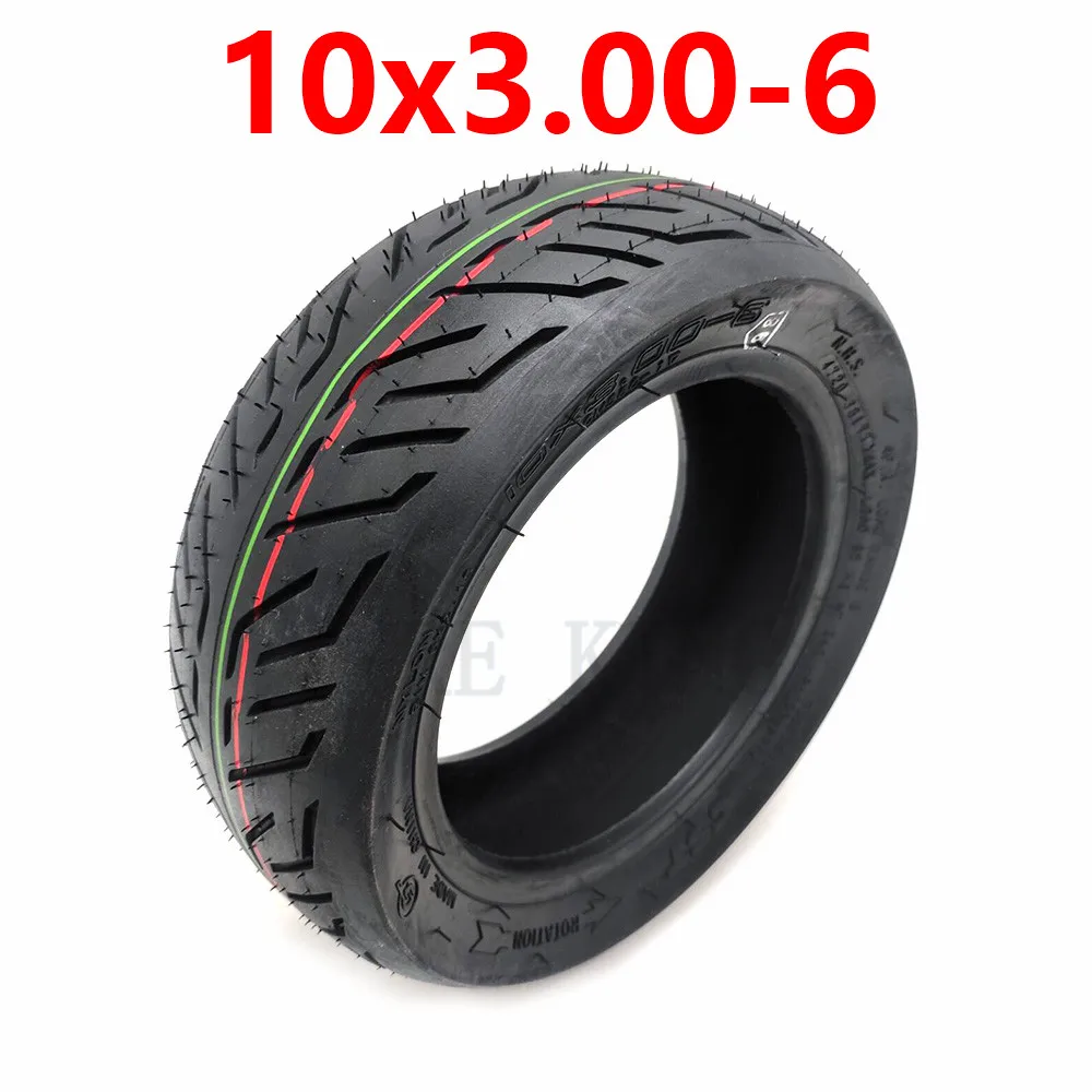 10x3.00-6 Tubeless Tyre for Electric Scooter 10 Inch 10x3.0 Wear Resistant Vacuum Tyre 10*3.00-6 10x3.00-6 Tubeless Tire