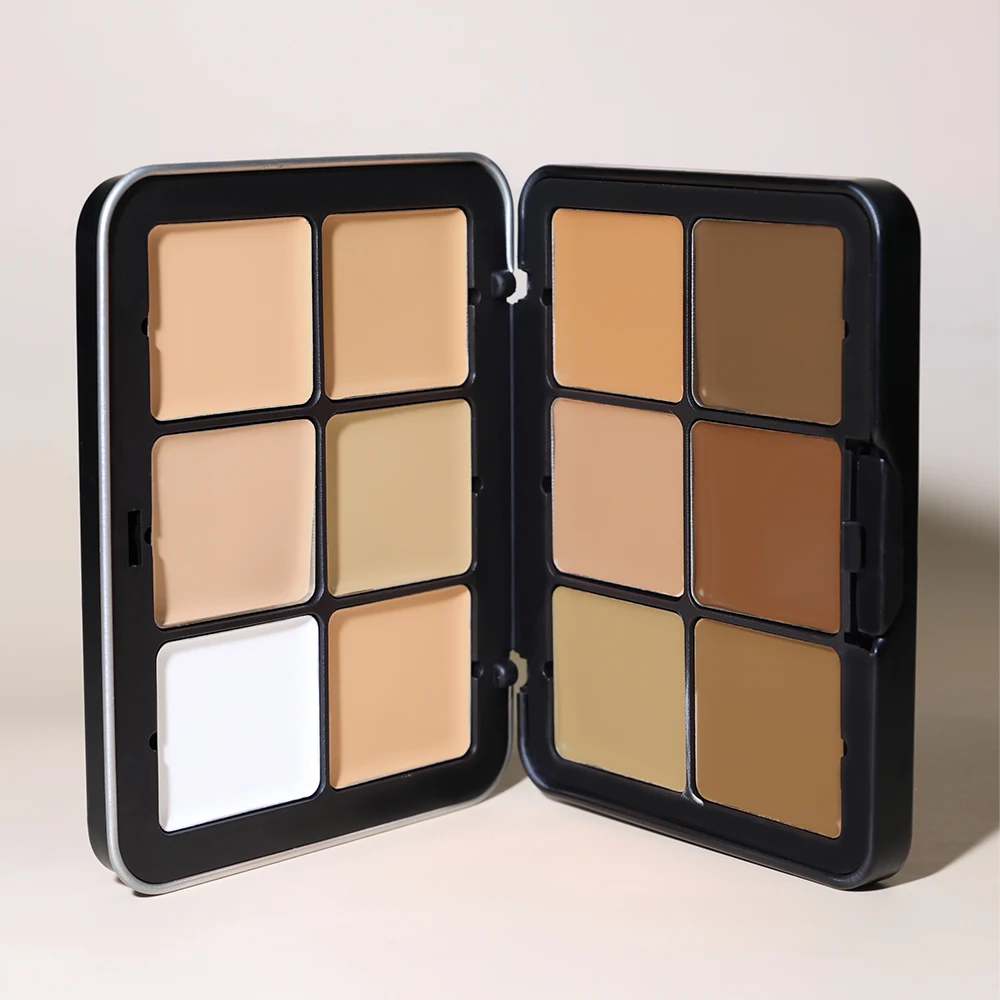 Wholesale Private Label Full Coverage Concealer Contouring Shadow Nose Concealer Palette