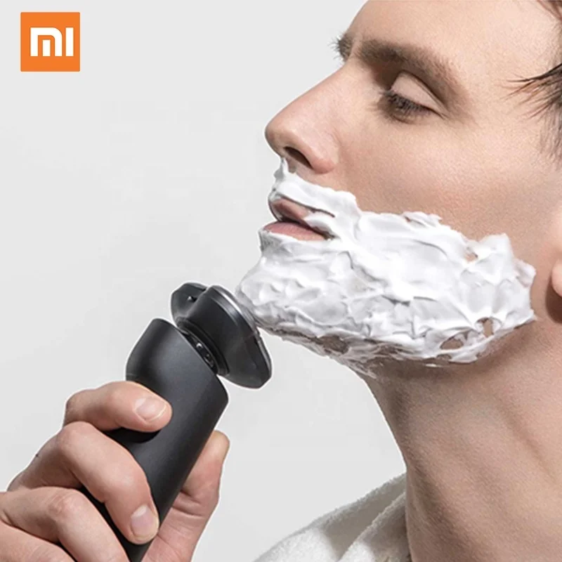  Электробритва Xiaomi Mijia для мужчин моющаяся электробритва с тройным лезвием сухого и влажного
