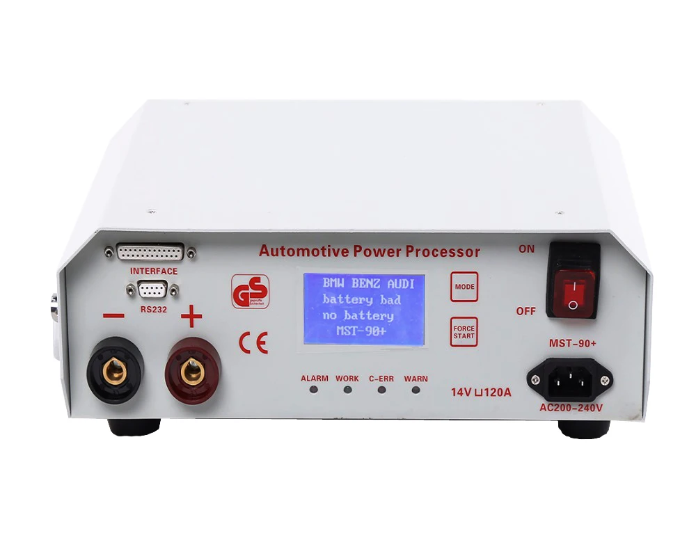 2022 new power processor MST-90+ car programming special battery charging power supply, used for Auto ECU programming voltage