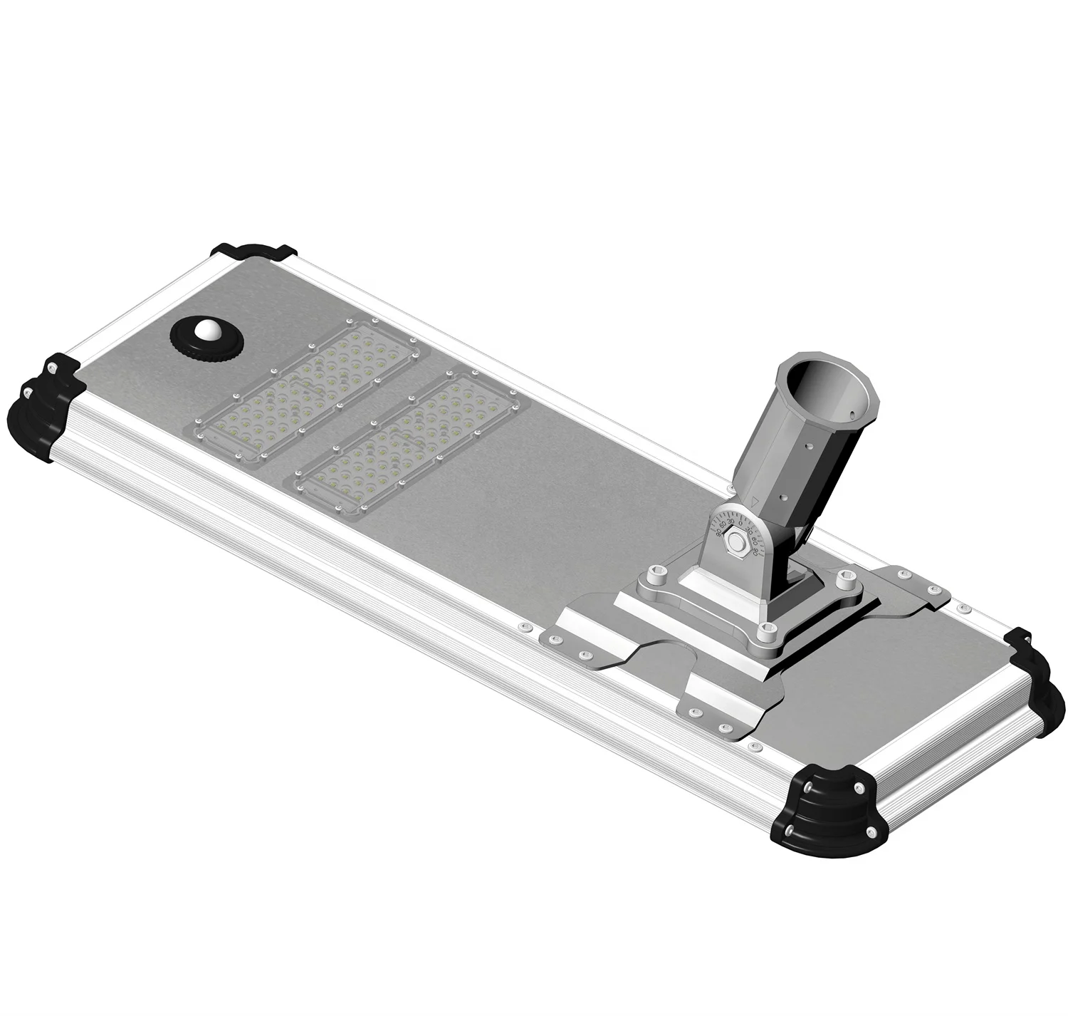 Factory Wholesale Price 45W Outdoor  All in One Led Solar Power Street Light Aluminum Shell