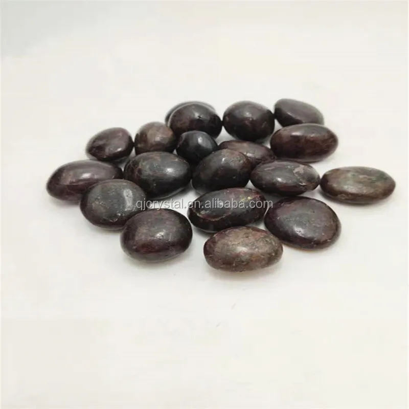 Wholesale Natural Garnet Crystal Raw Tumbled Stone Rough Stone Macadam Gravel Garnet crystal Palm for Raw material
