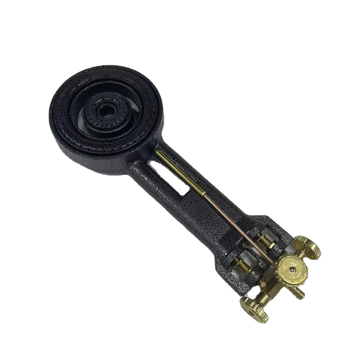 10 double burner big Quality assurance manual gas stove black cooking outdoor gas stove