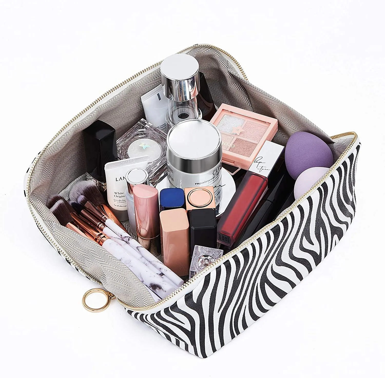 Capacity Cosmetic Bag Ladies Pencil Case Make Up Bag Makeup Bag Pencil Case Cosmetic Travel Pouch
