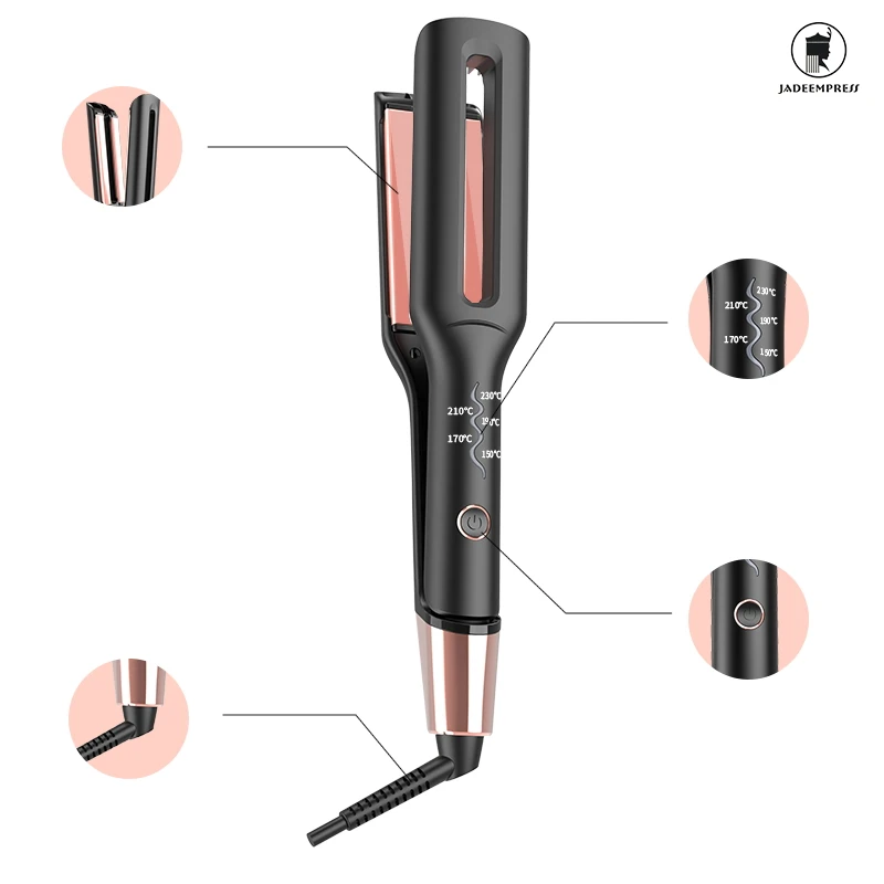 2024 Wholesale Flat Irons Personalized Flat Iron Brand Flat Irons Straightening Strong Vendor Titanium Flat Iron