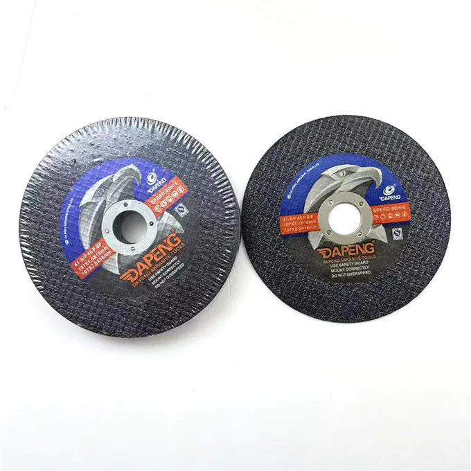 abrasive resin bonded cutting wheels 4inch 107*1.2*16mm