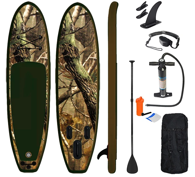 
Factory Customized Logo Style EVA Inflatable Stand Up Board Surfing Adult Water Sports Surfboard 