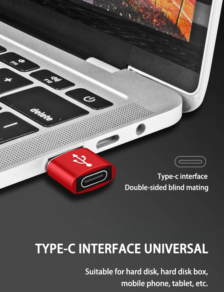  Переходник из сплава в виде корпуса с USB 3 0 типа «папа» на Тип C «Мама» конвертер адаптер для iPhone 12 передача данных и