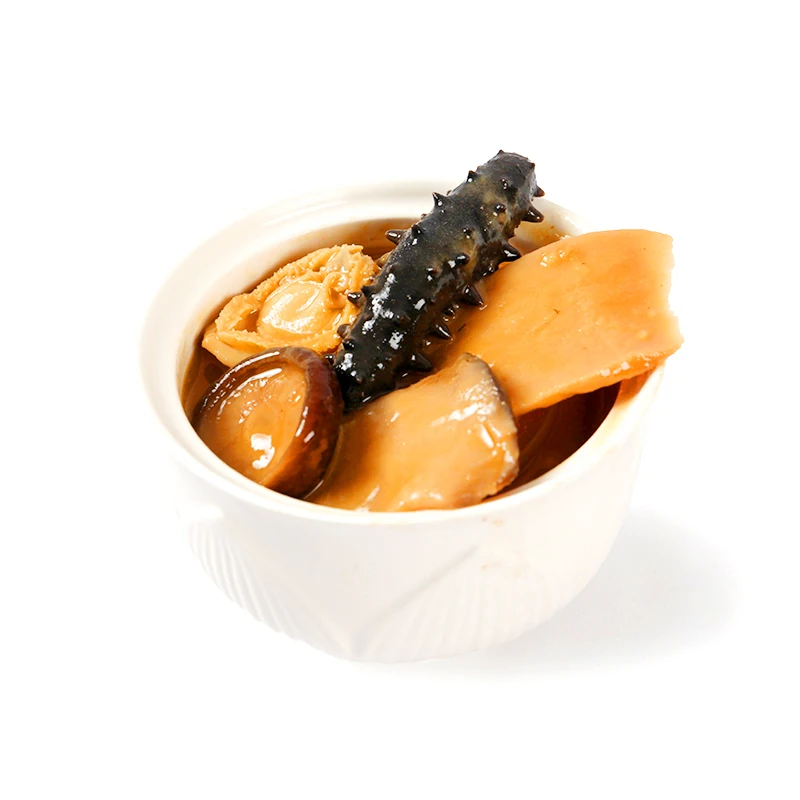 Seafood Dishes Canned Abalone Frozen Abalone Canned Sea Cucumber with Rice Mate