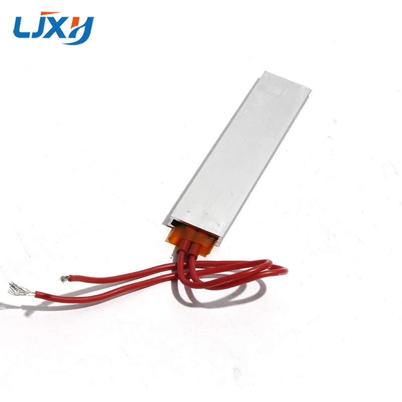 LJXH PTC Heating Element 100x21x5mm 12/24V Constant Temperature 70/110/200 Degrees PTC Heater Plate Aluminum Shell 2pcs