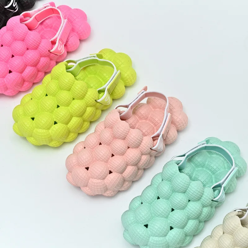 2023 New Style Hot Selling Eva Material Kids Bubble Slipper for Girls Boys
