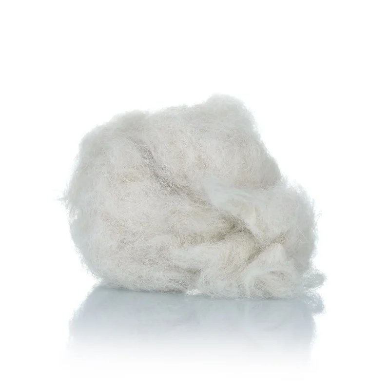 Factory Direct Sell 100% Cashmere Fiber 15.5 micron 16.5 micron Fine for cashmere wool fabric