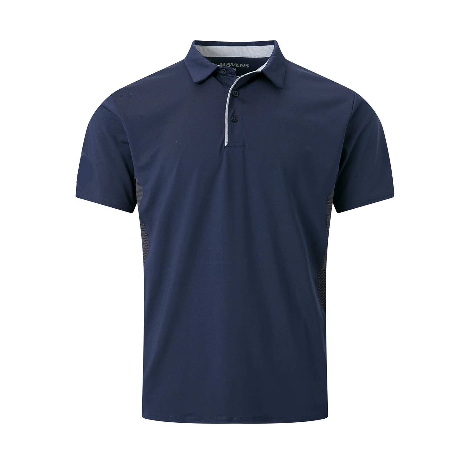 High quality Custom Logo embroidery quick dry  Spandex  fabric sports polo shirt moisture wicking polo shirts for men china