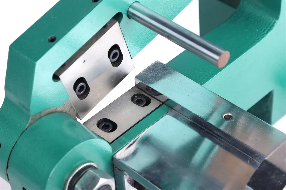 Manual Precision Steel Rule Blade Flat Hole Punching Machine