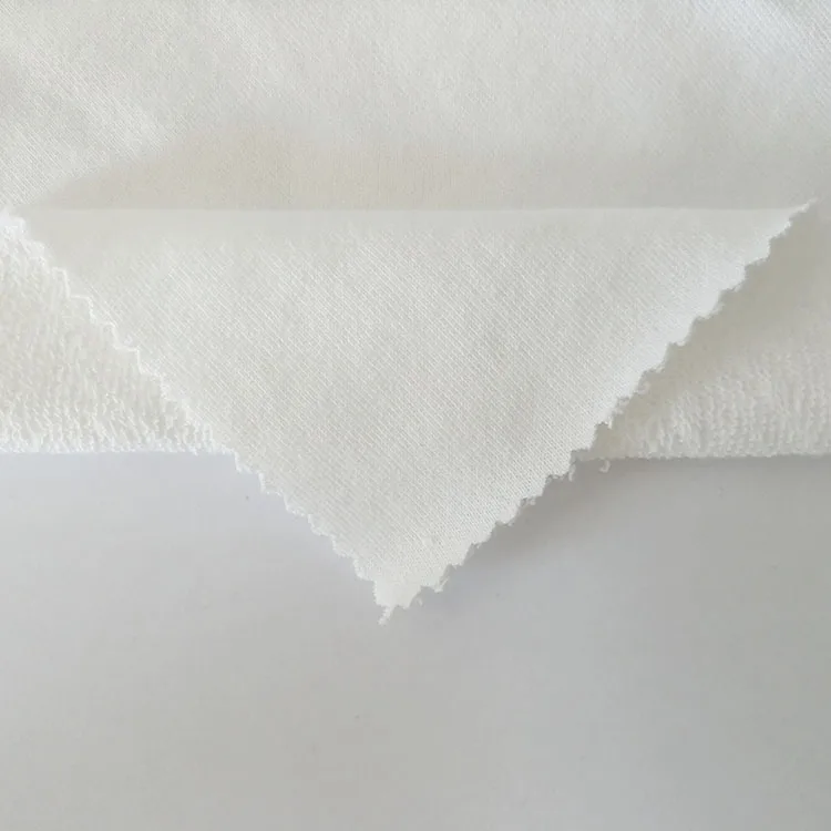 Heavy 100% Cotton Loop Terry Cloth Fabric for Bath Robes Towel Slippers