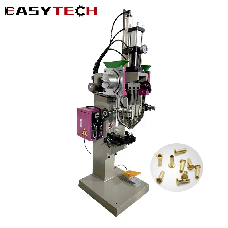 Pneumatic type for circuit boards copper steel riveter mini eyelet rivet machine