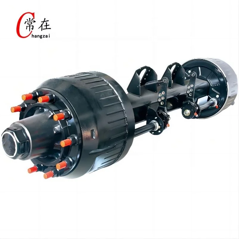 Truck Semi Trailer German Type Trailer Axle For Semi Trailer Parts