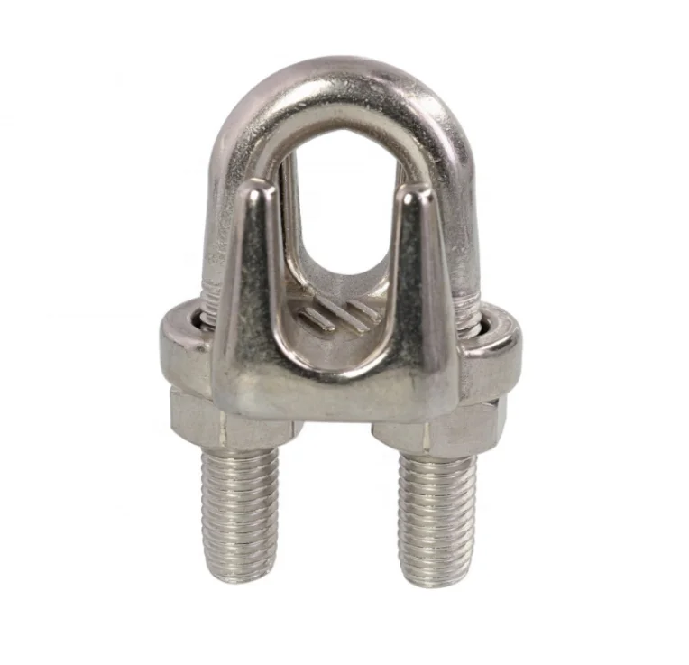 Low Price Stainless steel 304 316 Din 741 Wire Rope Clips