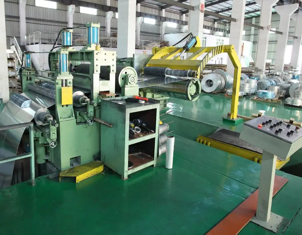 Twin slitting heads full automatic stainless steel slitting line 0.5~3.0mm*1400mm