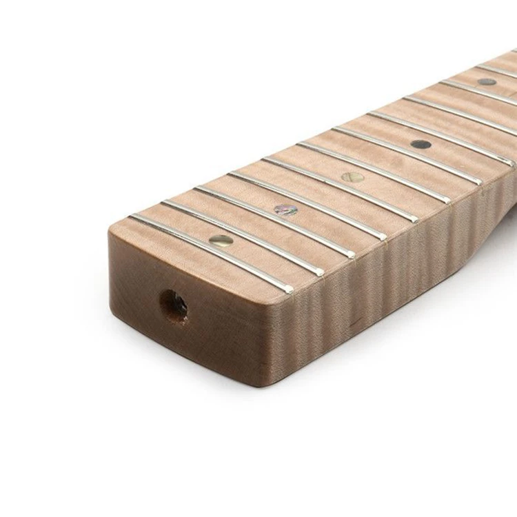 Лидер продаж сменная шейка для электрической гитары St Tiger Flame Maple подходит изготовления изделий своими руками