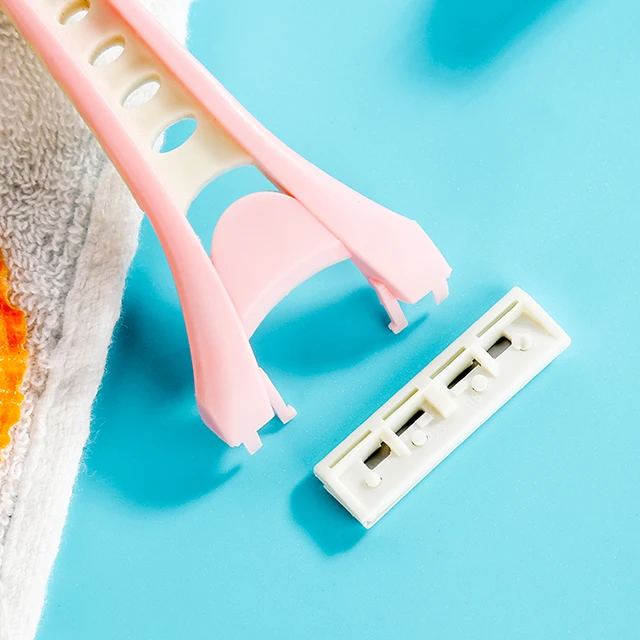 Lameila Best Seller Body Beauty Tools Shave Knife Women Single Handheld Plastic Razor Blade Shaving A0925