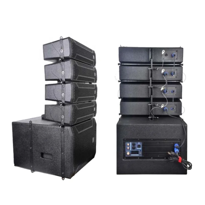 15 line array speaker active audio center sound speakers for stage