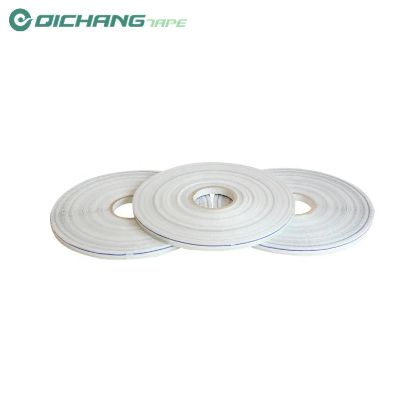 OPP film customized available double sided resealable bag sealing tape