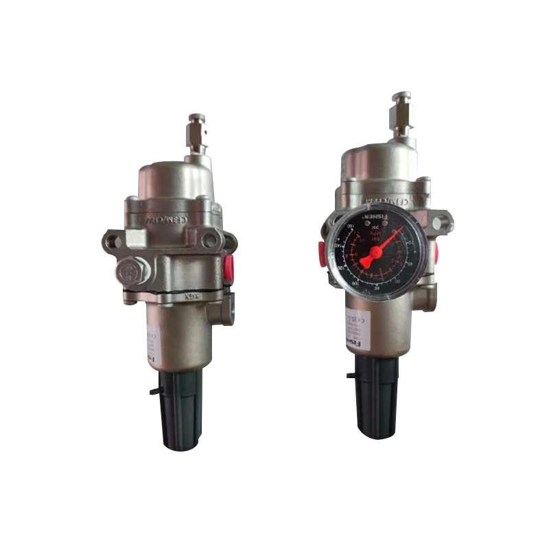 Fisher Stainless Seel Body 67d Series 67dfsr Pressure Reducing Regulators Stainless steel body with filter and internal relie