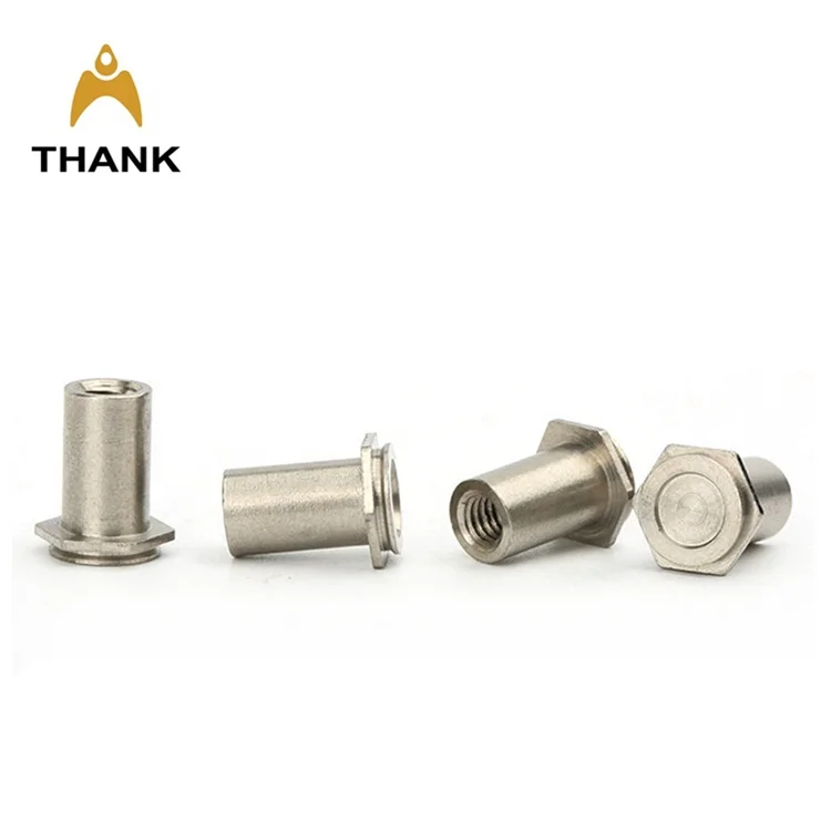 Stainless steel countersunk head M3 M4 M5 through-hole CSOS CSS rivet self clinching standoff