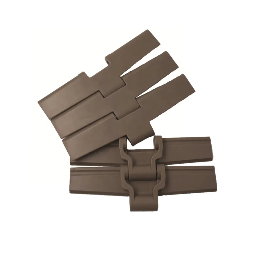 Plastic flat top flexible conveyor chain