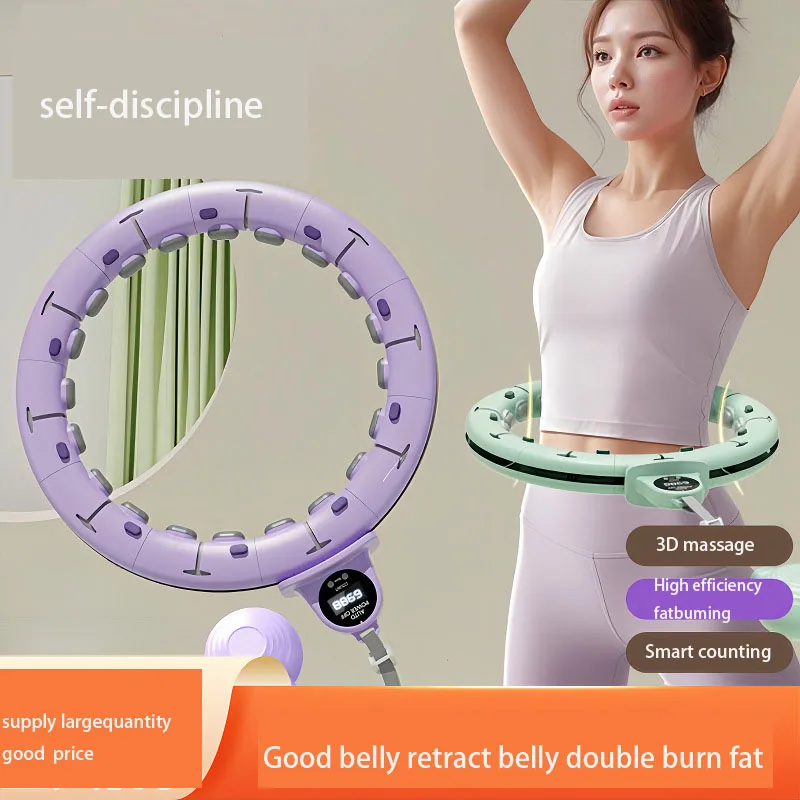 Hot Sale Plus Size Silent Weighted Hula Ring Hoops For Knots Great Smart Adults Adjustable Hoola Hoop