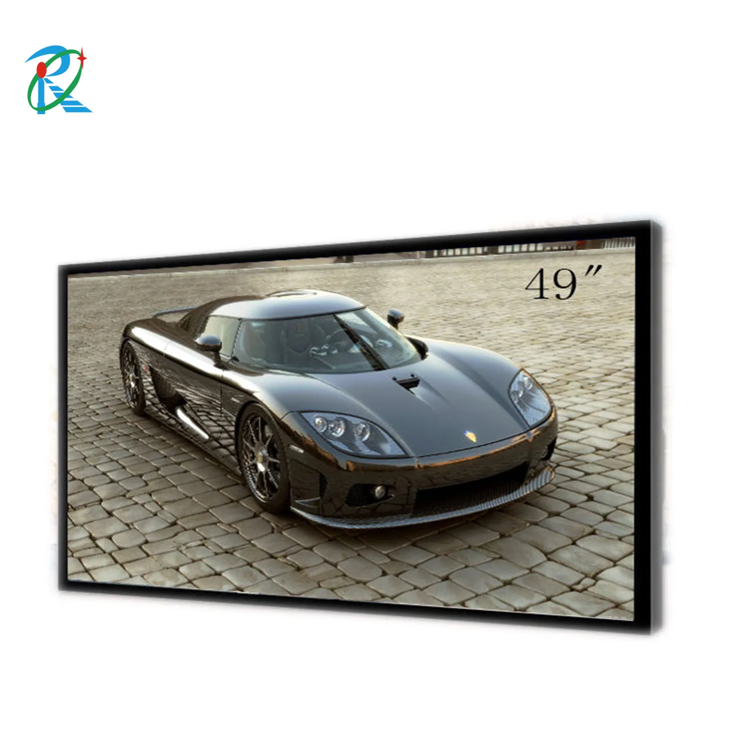 49 2500nit semi-Outdoor Application lcd advertising monitor with open fram Video technical support After-sales Service Provided