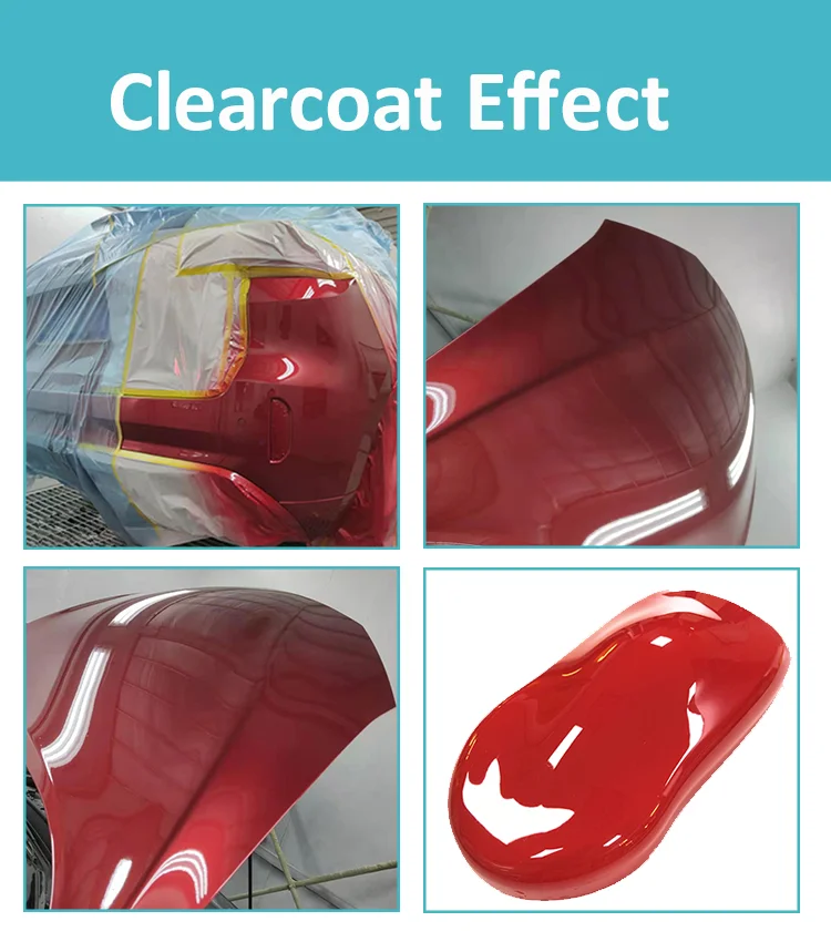 Good Quality Car Auto Refinish Paint Auto Mirror Effect Acrylic Automotive Varnish