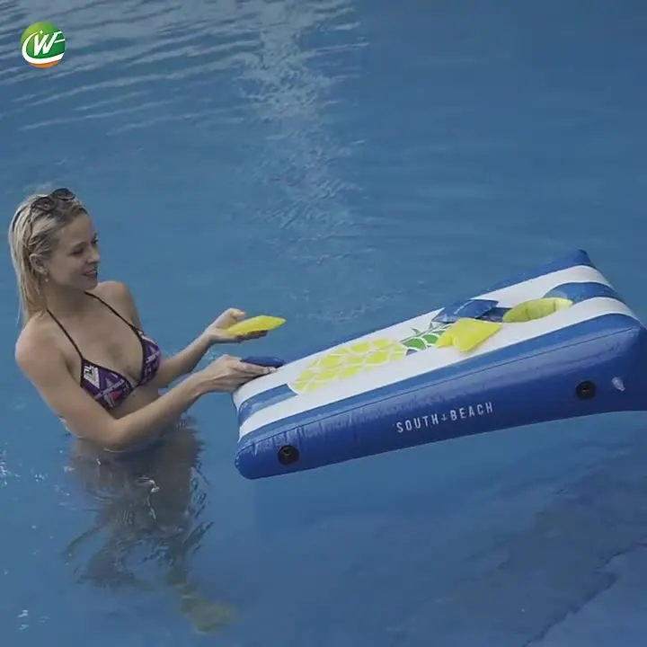 Pool Toys Bean Bag Toss Games Inflatable Floating Cornhole Board Set Toss Toys for Kids Adult Water Games