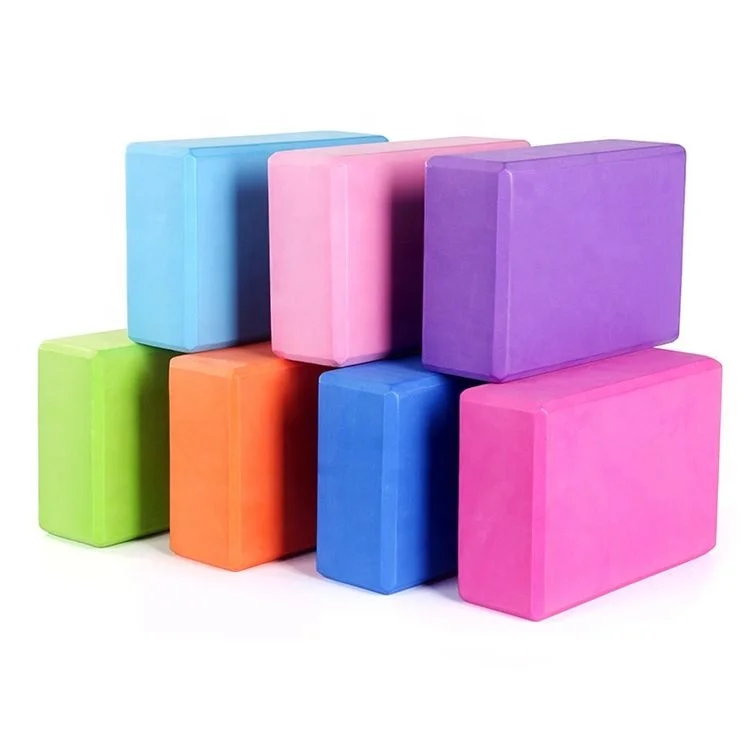 Wholesale Exercise Fitness Sports Accessories High Density EVA Foam Yoga Blocks