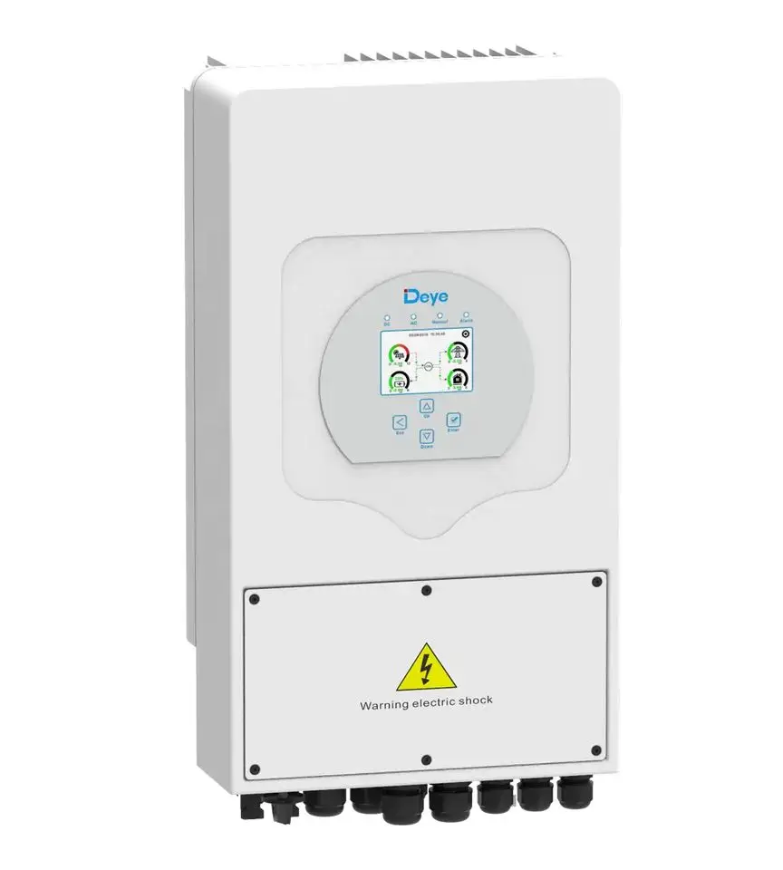 Deye AC пара для модернизации существующей солнечной системы SUN-3 6/5/6K-SG03LP1-EU однофазный Гибридный инвертор