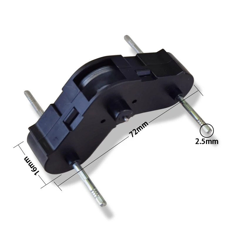 Hot Sale Black Color Double Friction Toy Gearbox Plastic Gear Box Accessories for Inertial Car Toy