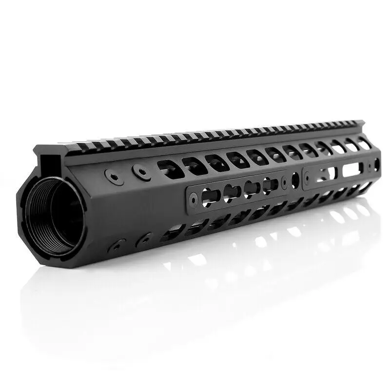 7 inch Free Float Super Slim ar 15 Handguard keymod Quad mlok handguard for M4 M16 Ar15