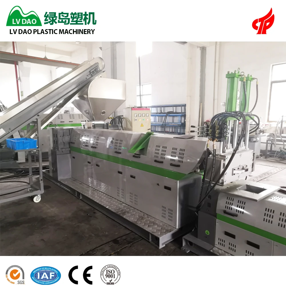 ABS PP PE Waste Plastic Recycling Pelletizing Machine Recycle Plastic Granulator line plastic machinery recycling