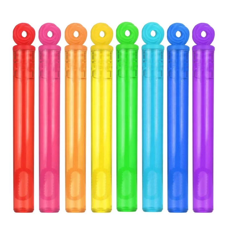 HOT Mini bubble wand Magical Bubble kids bubbles toys with Circle Star colorful handle